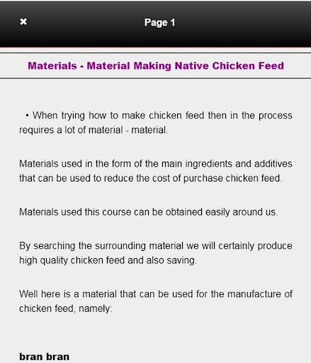 Alternative Kampung Chicken Fe