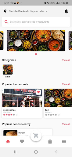 VeggiesWala: Food Delivery App Screen 2