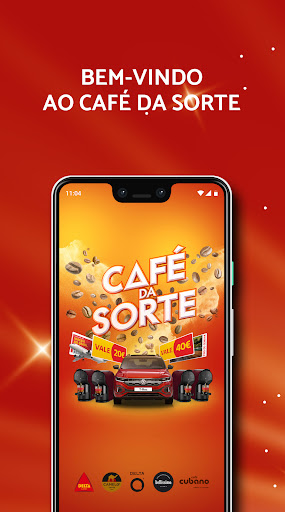 Android application Café da Sorte screenshort