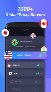 iTop VPN Apk – Fast, Secure & Unlimited VPN Proxy App for Android 3