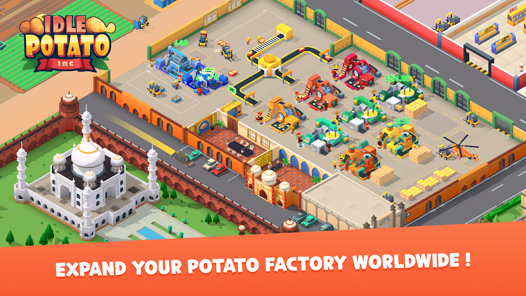 Potato Inc - Tycoon, Idle 1.6.6 APK + Mod (Free purchase) for Android