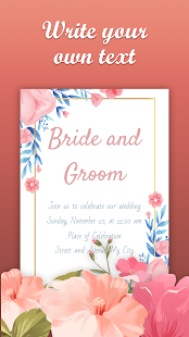 Wedding Invitations with Photo Screenshot