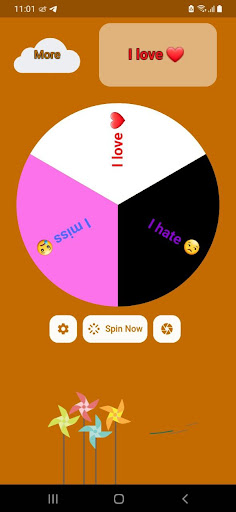 Android application Spinner Plus screenshort
