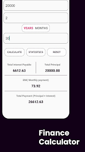 Finance Calculators 1.2 APK screenshots 2