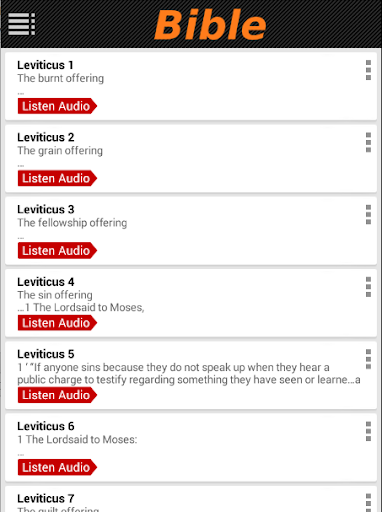 Lexham English Bible (Audio) Screen 3