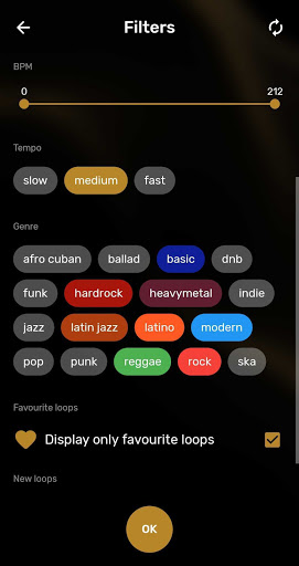 Drum Loops ULTIMATE for guitar Screen 2