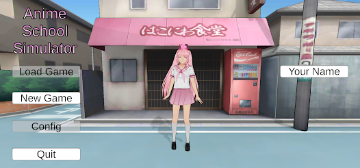 Anime School Simulator apkdebit screenshots 1