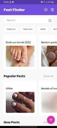 FeetFinder screenshot
