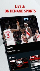 Tsn store raptors stream