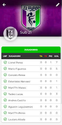 Liga Femenina F7 Screen 2
