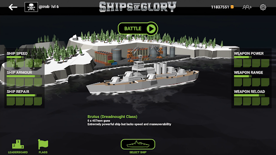 Ships of Glory: Warship Combat Screenshot