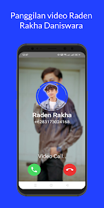 Panggilan video Raden Rakha