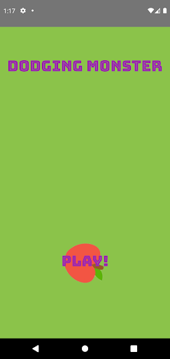 Android application Dodging Monster screenshort