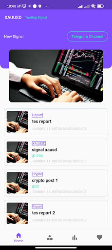 Android application Signal XauUsd screenshort
