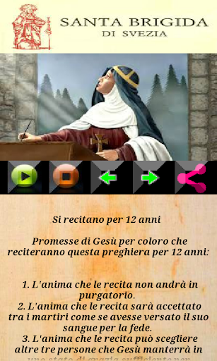 Le 7 orazioni di Santa Brigida