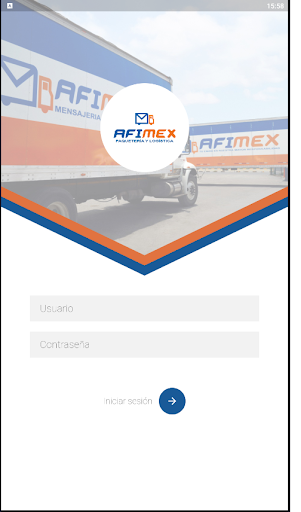Android application Afimex - Beta screenshort