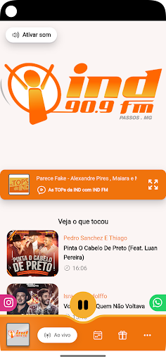 IND FM 90,9 Screen 2