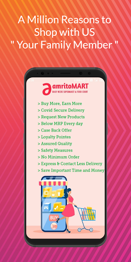 amritoMART - Online Grocery &  Screenshot 1 - AppWisp.com