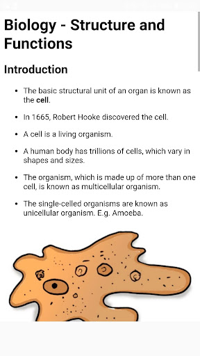Biology Notes Offline Screen 3