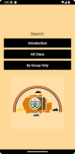Navajo Clans: Native Language Screen 2