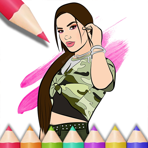 Kimberly Loaiza Juego Colorear - Apps on Google Play