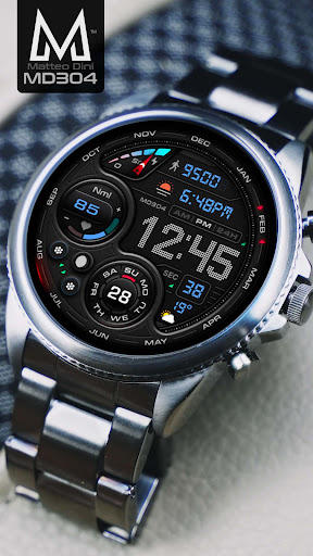 MD304 Digital watch face screenshot 17