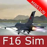 F16 simulation icon