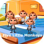 Cover Image of Download Five Little Monkeys Jumping  APK