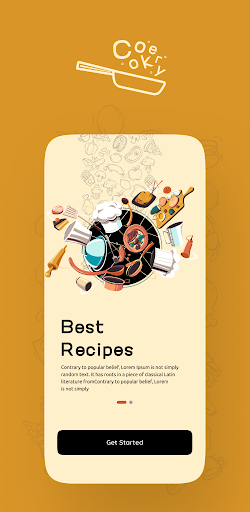 Android application Cookery screenshort