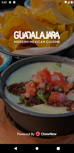 Android application Guadalajara Modern Mexican screenshort