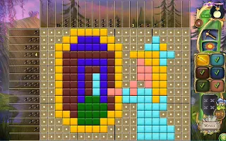 Fantasy Mosaics 39: Behind the - Screenshot 2