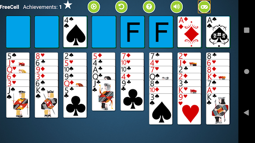 FreeCell Solitaire Screen 3