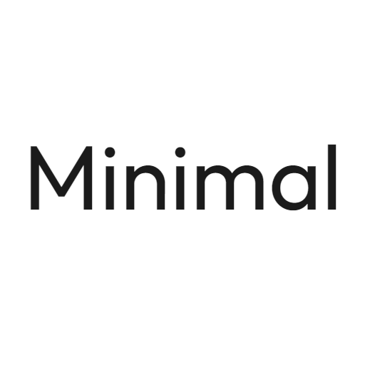 Minimal launcher logo