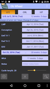 OB Wheel: Pregnancy calculator 10.5.0 (2020-08-31) - FREE as in BEER Screenshots 2