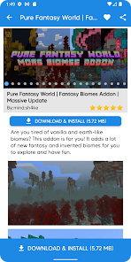Screenshot 12 Biomes Mod for Minecraft android
