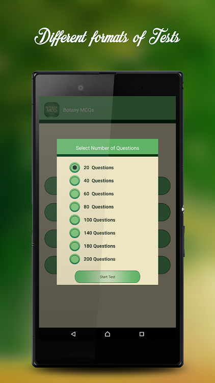 Botany MCQs - 1.1.3 - (Android)