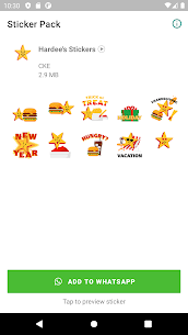 Hardee’s Stickers Apk For Android Latest Version 5