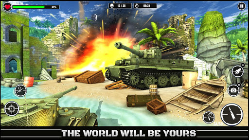 Télécharger Gratuit monde des machines de guerre: combat au canon APK MOD (Astuce) screenshots 2