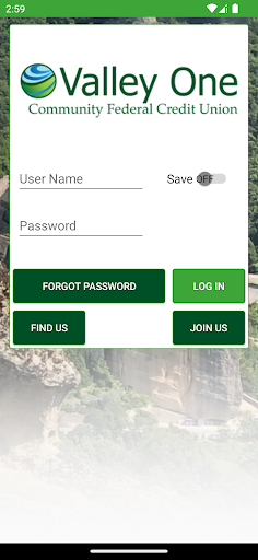 Android application Valley One Community FCU screenshort