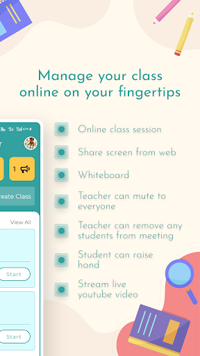 eKaksha- Virtual Classroom App Screen 2