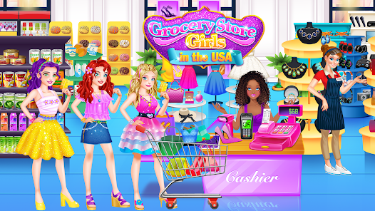 Screenshot 5 Grocery Store Girl in the USA android