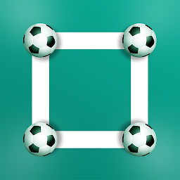 Icon image 1Line Football Connecting Line