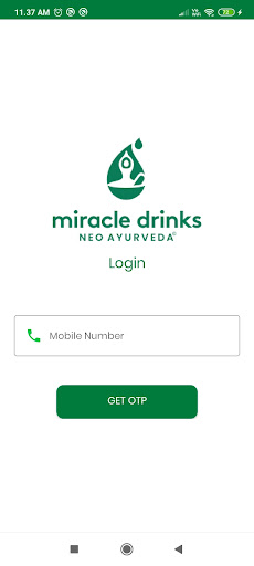 Miracle Drinks Screen 2
