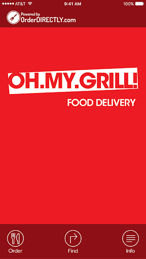 Android application Oh My Grill, Torquay screenshort