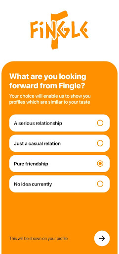 Fingle - Match. Chat. Follow Screen 3