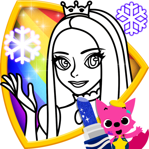 Pinkfong 雪の女王ぬりえ Google Play のアプリ