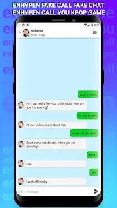 ENHYPEN Fake Call Fake Chat
