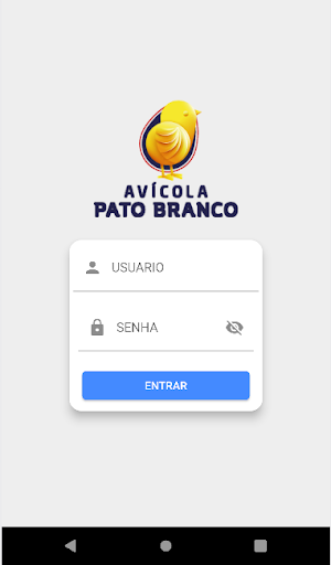 Android application AVICOLA PATO BRANCO screenshort
