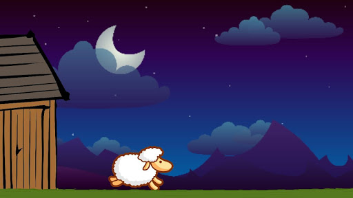 Sheep in sleep - free to sleep soundly