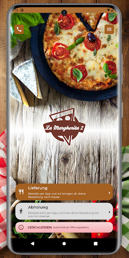 Android application La Margerita 2 screenshort
